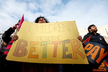 UK's Teachers, Civil Servants Join Mass Strike 