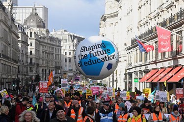 UK's Teachers, Civil Servants Join Mass Strike 