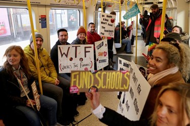 UK's Teachers, Civil Servants Join Mass Strike 