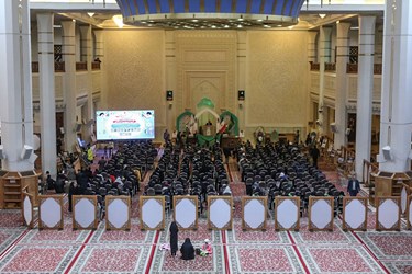 آئین  میهمانی لاله هادر حرم حضرت شاهچراغ ( ع) 