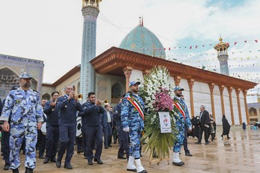 آئین  میهمانی لاله هادر حرم حضرت شاهچراغ ( ع) 