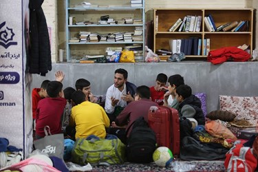 اعتکاف دانش‌آموزی در اصفهان