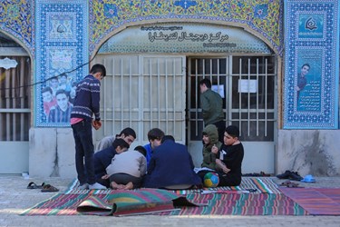 اعتکاف دانش‌آموزی در اصفهان