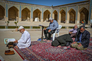 آئین اعتکاف در «مسجد وکیل شیراز»