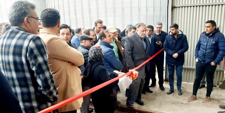 افتتاح خط ریلی پایانه صادراتی محصولات کشاورزی استان قزوین در آبیک