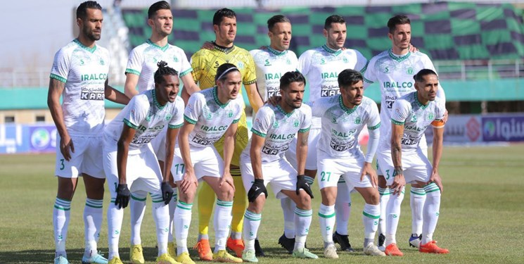 پیروزی آلومینیوم مقابل مس در نیمه اول فوتبال