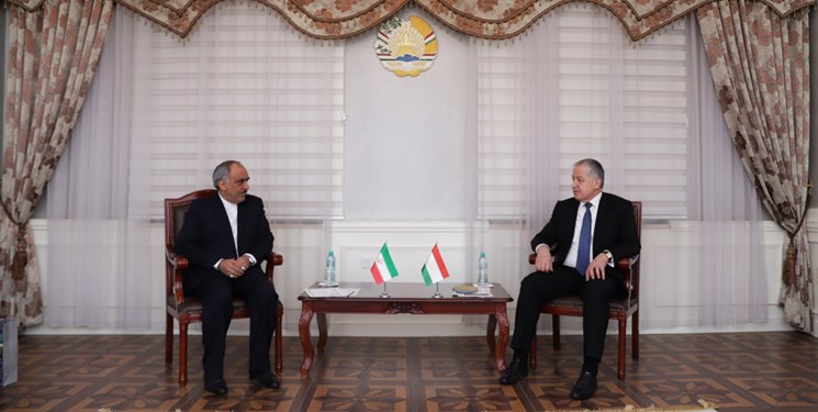 دیدار سفیر ایران با وزیر امور خارجه تاجیکستان