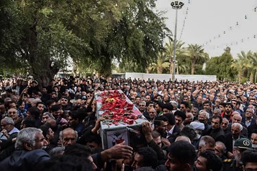 تشییع  پیکر شهید 