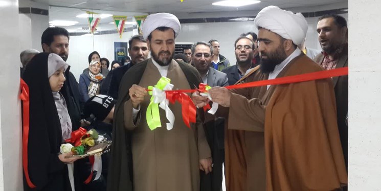 افتتاح نمایشگاه خط فجر کتابت در اسلامشهر