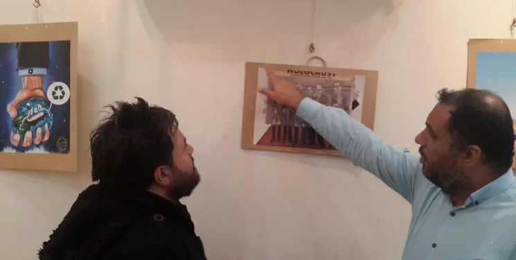 افتتاح نمایشگاه کاریکاتور در اسلامشهر