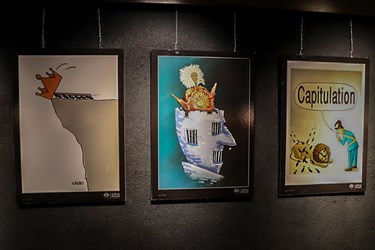 نمایشگاه کاریکاتور و پوستر «روزگار مترسک» در شیراز