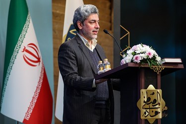 سخنرانی مهدی صفاری‌نیا مدیر بنیاد علم و فناوری مصطفی در گردهمایی خادم المصطفی(ص)