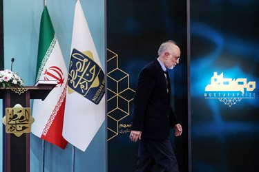 علی اکبر صالحی معاون پژوهش و قائم مقام رئیس فرهنگستان علوم  در گردهمایی خادم المصطفی(ص) 