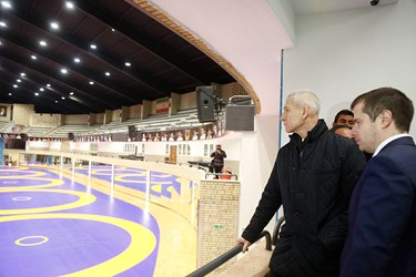 بازدید الگ ماتیستین وزیر ورزش روسیه  فدراسیون کشتی