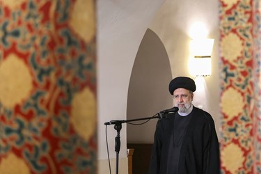 حضور آیت الله سیدابراهیم رئیسی در مسجد تاریخی «دونگ سی» پکن