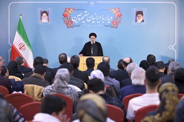 دیدار آیت الله سیدابراهیم رئیسی با ایرانیان مقیم چین