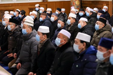 حضور آیت الله سیدابراهیم رئیسی در مسجد تاریخی «دونگ سی» پکن