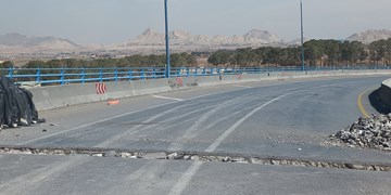 فیلم| ماجرای ترک در پل شهید سلیمانی اصفهان چه بود؟