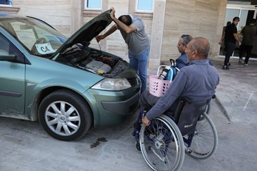 مرحله پایانی سومین دوره «رالی خانوادگی» جانبازان نخاعی فارس