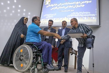 مرحله پایانی سومین دوره «رالی خانوادگی» جانبازان نخاعی فارس