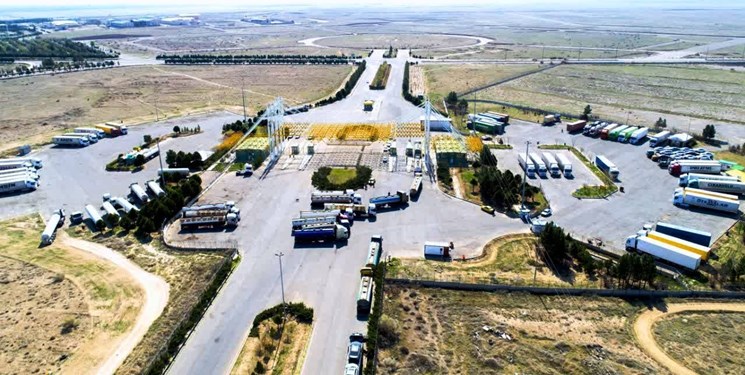 توقف کامیون‌ها در مرز سرخس با ترکمنستان به صفر رسید