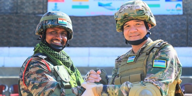 رزمایش مشترک نظامیان ازبکستان و هند در«اوتاراکند»