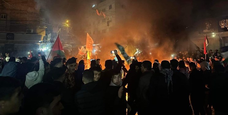 بیعت باشکوه فلسطینی‌ها با مقاومت؛ شب آتش‌باری که «عرین‌الاسود» برای اشغالگران رقم زد