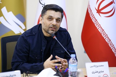 محمد روح‌الامین مدیر هنری جشنواره بین‌المللی فیلم ۱۰۰ 