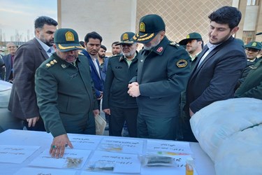 بازدید فرمانده انتظامی کشور از نمایشگاه کشفیات پلیس آگاهی سیستان و بلوچستان 