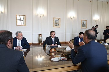 نشست رافائل گروسی مدیرکل آژانس بین‌المللی انرژی اتمی با حسین امیرعبداللهیان وزیر امور خارجه
