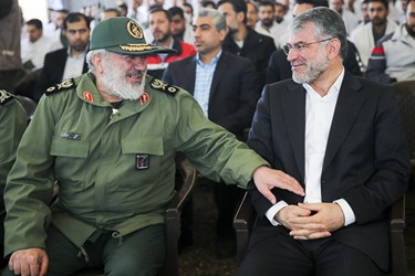 مراسم روز درختکاری در سپاه پاسداران