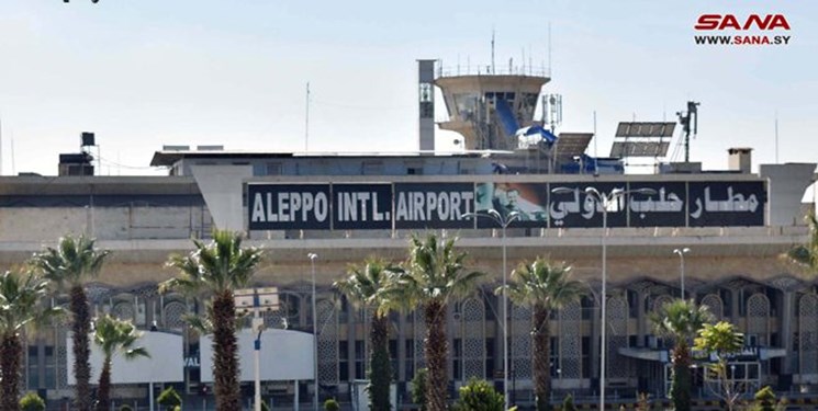 انتقال پروازها و فرودها از فرودگاه حلب به دمشق و لاذقیه