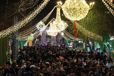 «آباده» غرق در شور و شادی جشن نیمه شعبان
