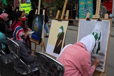 «آباده» غرق در شور و شادی جشن نیمه شعبان
