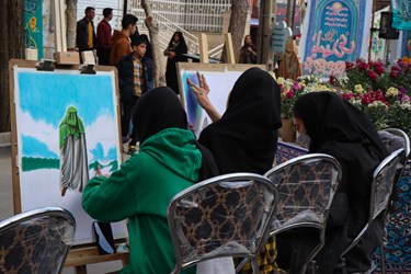 «آباده» غرق در شور و شادی جشن نیمه شعبان