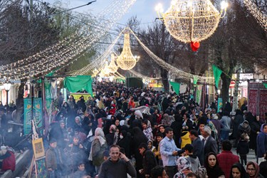 «آباده» غرق در شور و شادی جشن نیمه شعبان
