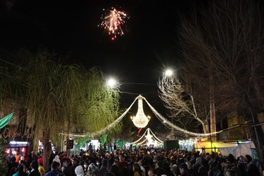 «آباده» غرق در شور و شادی جشن نیمه شعبان