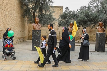 شادپیمایی  «حماسه حضور برای ظهور» در شیراز