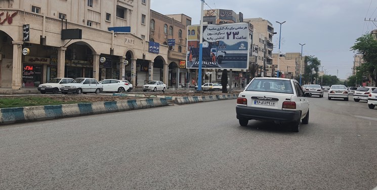 جای خالی آذین بندی شهر اهواز به مناسبت نیمه شعبان