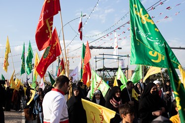 پیاده روی عاشقان مهدوی در جشن 1189 امام زمان عج 