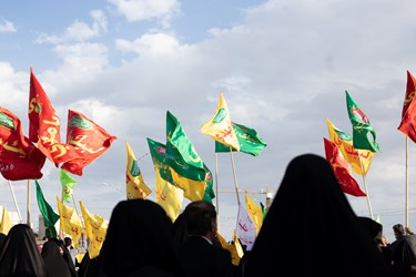 پیاده روی عاشقان مهدوی در جشن 1189 امام زمان عج 