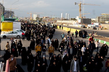 حضور پرشور عاشقان مهدوی در جشن 1189 امام زمان عج 