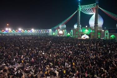 حضور چشم گیر عاشقان مهدوی در جشن 1189 امام زمان عج 