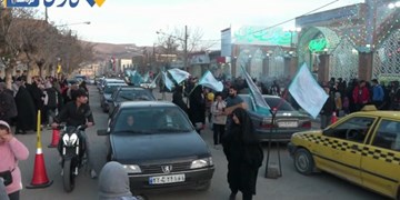 فیلم| بیجار غرق در شادی نیمه شعبان/ بیجاری‌ها از عشق به مهدی موعود می‌گویند