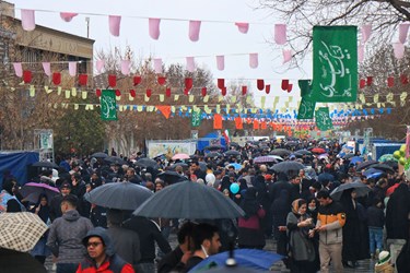 جشن نیمه شعبان در همدان با سلام فرمانده