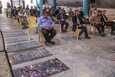 حنابندان شهدایی در جوار شهدا 