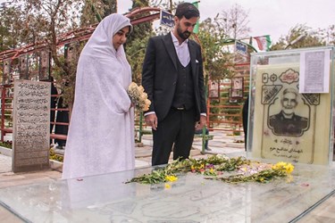 حنابندان شهدایی در جوار شهدا 