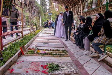 حنابندان شهدایی در جوار شهدا 