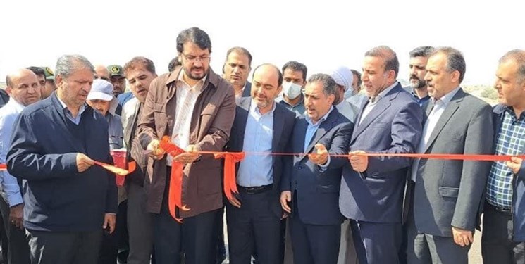 افتتاح 25 کیلومتر از کریدور ساحلی جنوب کشور با حضور وزیر راه+فیلم