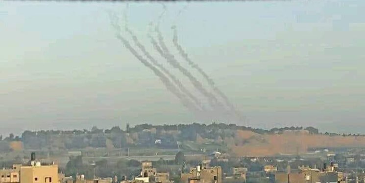 خبرهایی درباره شلیک 30 موشک از جنوب لبنان به  فلسطین اشغالی